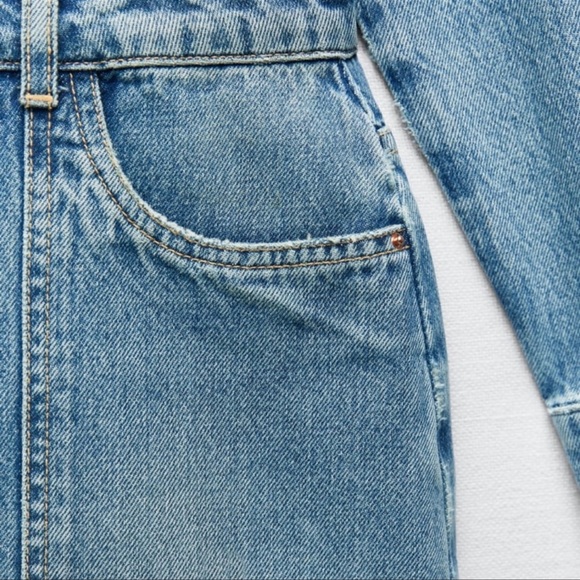 Zara Z1975 DENIM DRESS - Picture 3 of 9